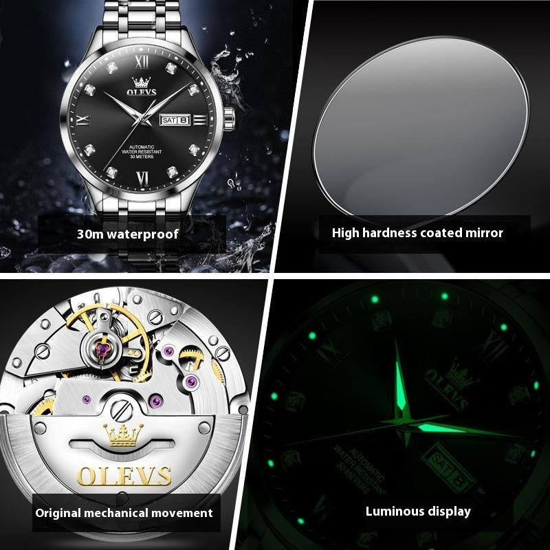 Men's Waterproof Automatic Mechanical Watch