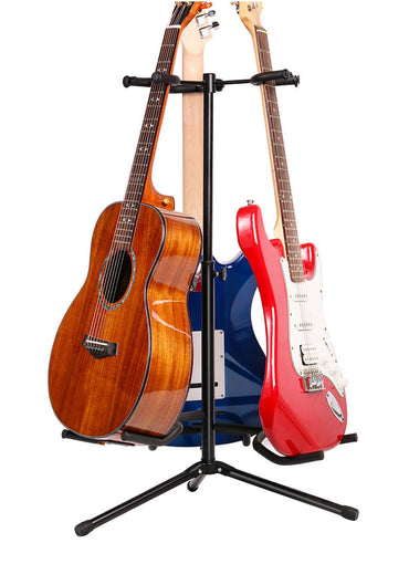 Vertical Double-headed Adjustable Guitar Stand