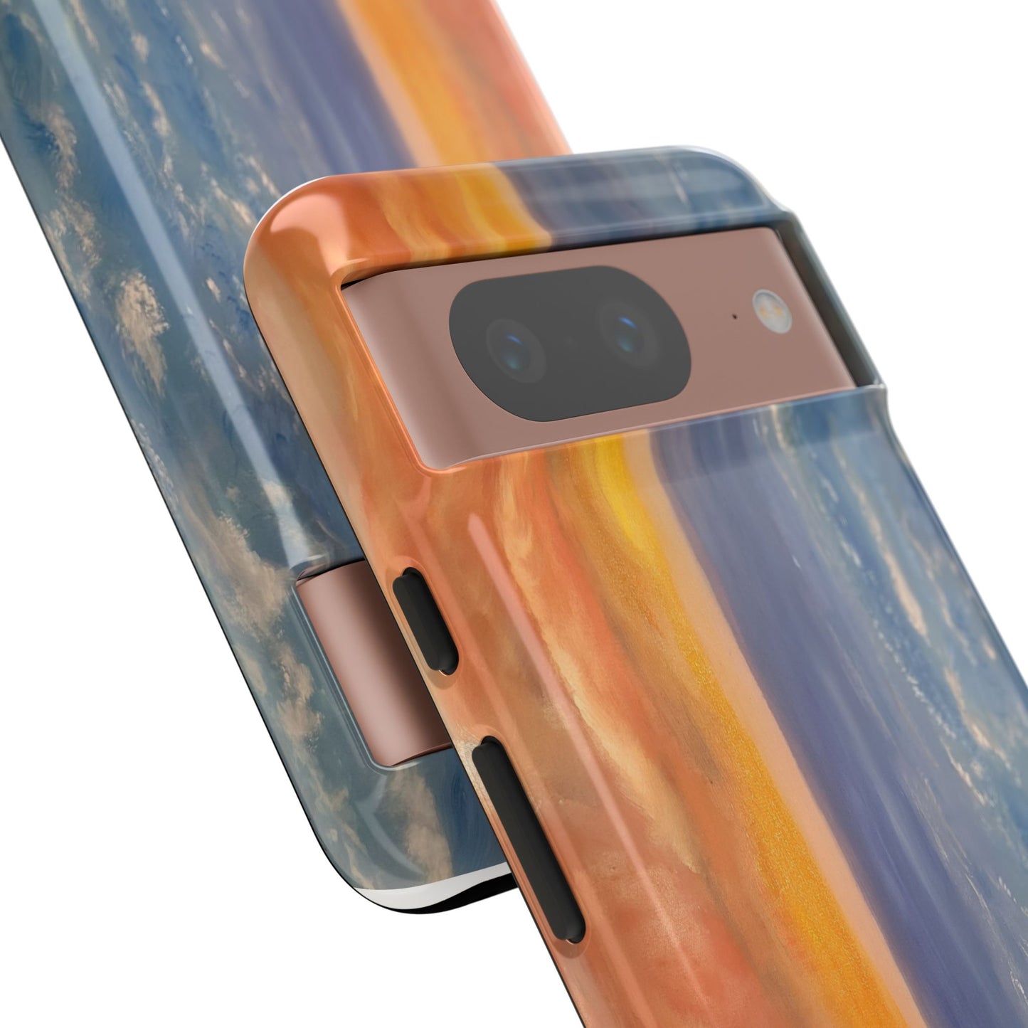 Artistic Ocean Sunset Phone Case - Tough and Stylish Protection