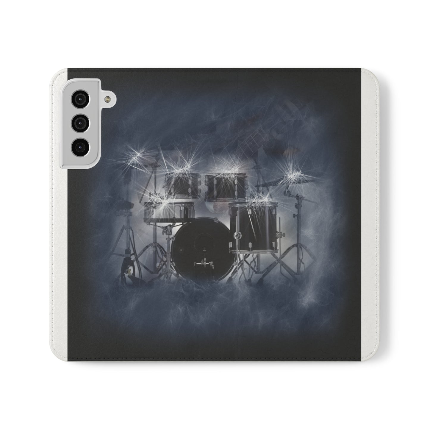 Phone Flip Cases Drums Art