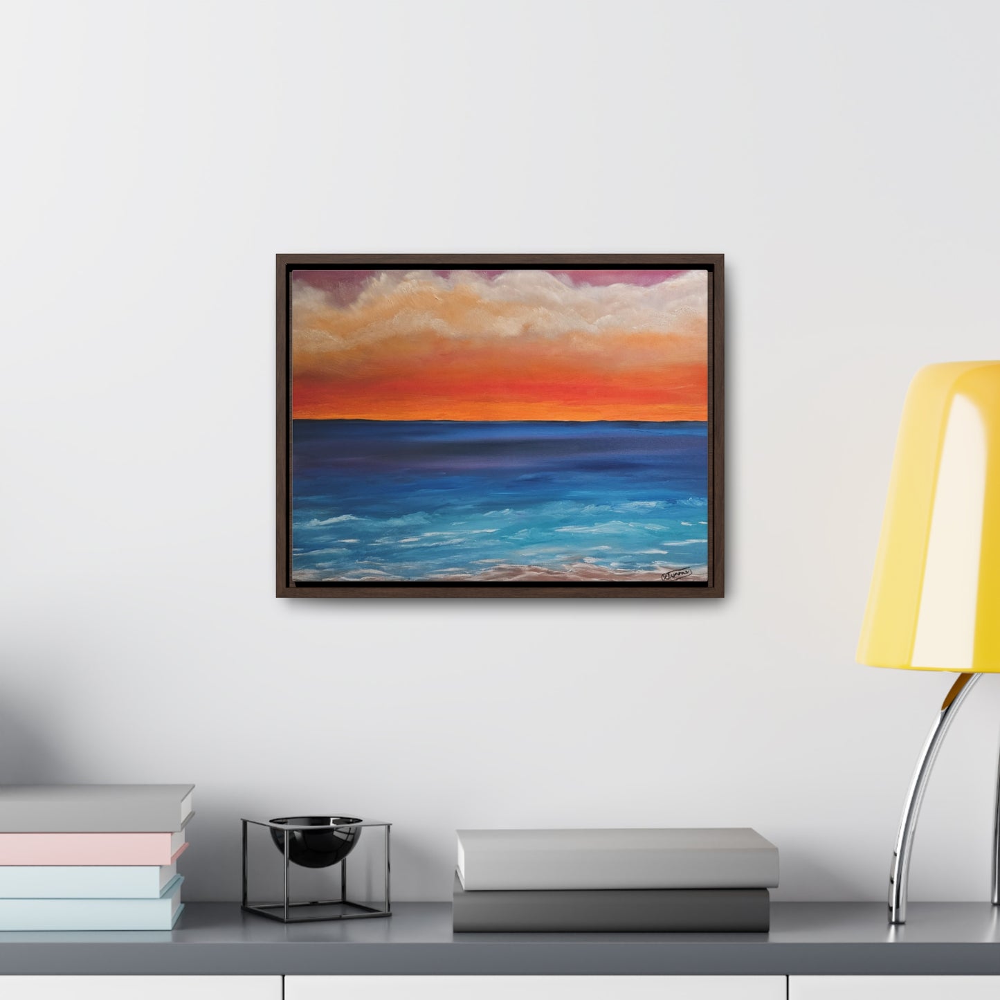 Coastal Paradise Canvas Wraps Seascape Artwork