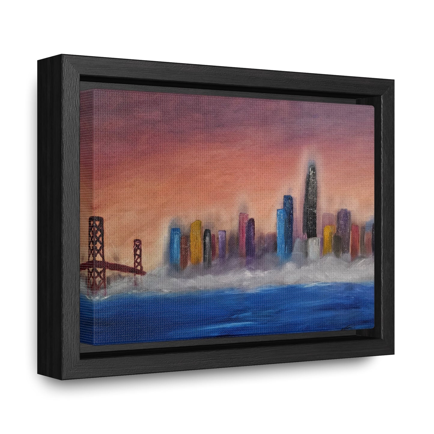 San Francisco Bay - Gallery Canvas Wraps, Horizontal Frame