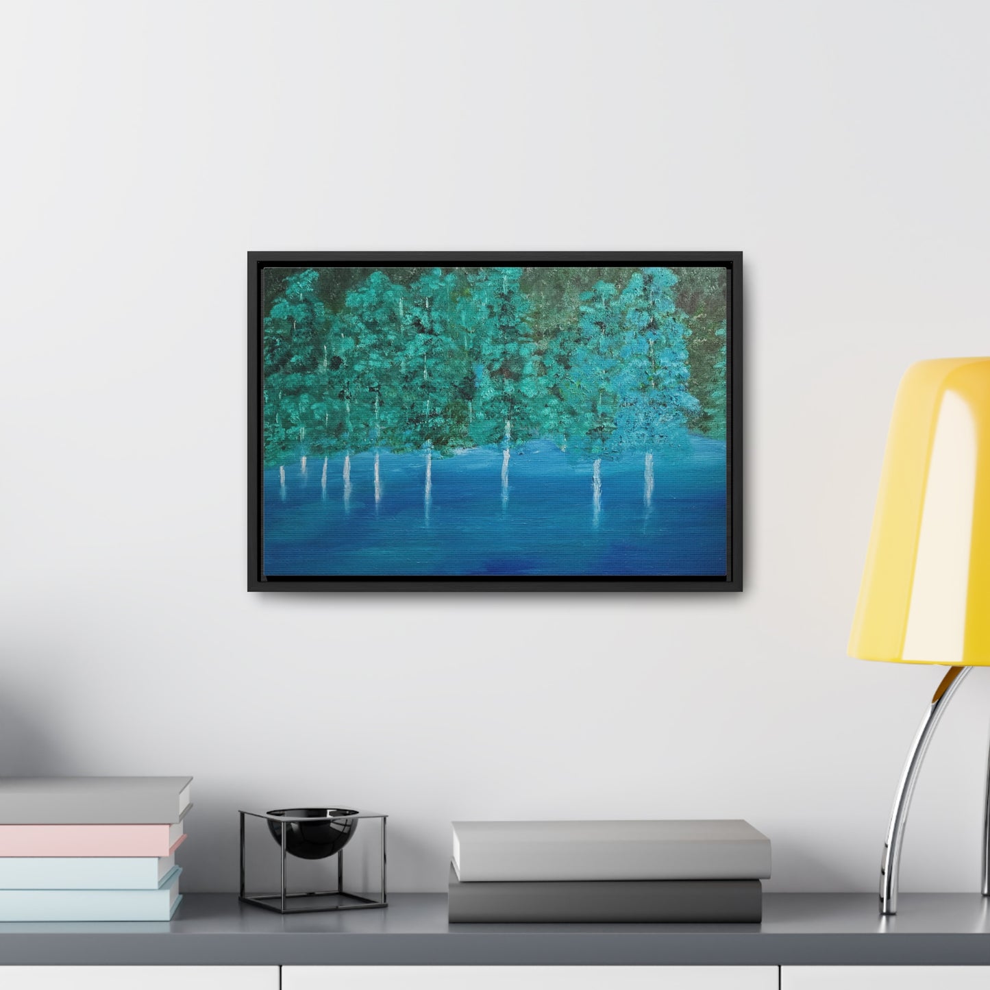 Emerald Cove  - Gallery Canvas Wraps, Horizontal Frame