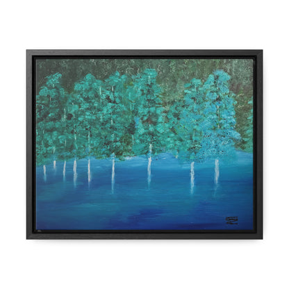 Emerald Cove  - Gallery Canvas Wraps, Horizontal Frame