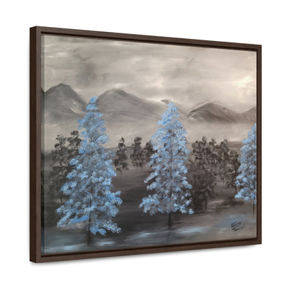 Valley Of Trees - Gallery Canvas Wraps, Horizontal Frame