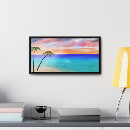 Tropical Haven - Gallery Canvas Wraps, Horizontal Frame