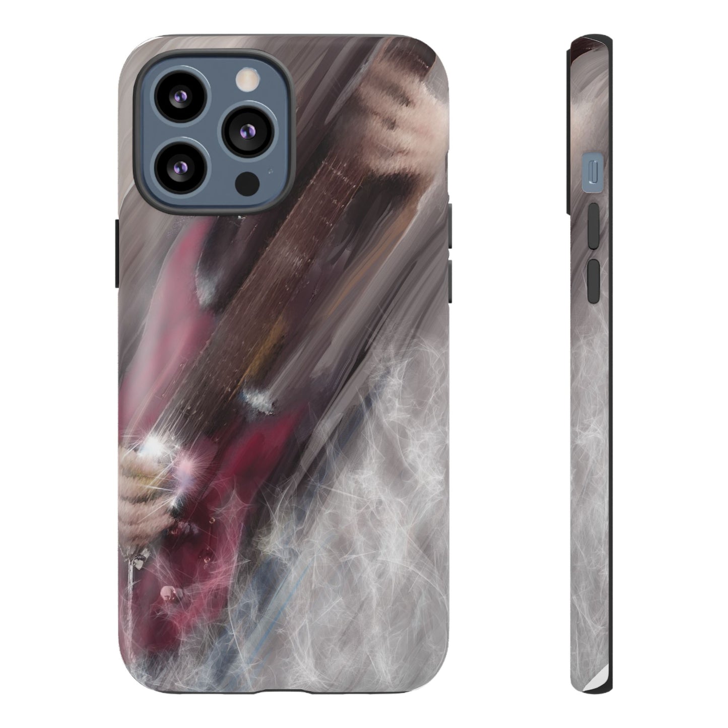 Red Guitar Phone Case - Tough and Stylish Protection