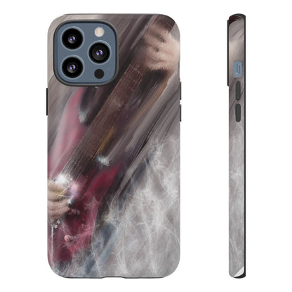 Red Guitar Phone Case - Tough and Stylish Protection