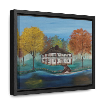 Estate On The Lake  - Gallery Canvas Wraps, Horizontal Frame