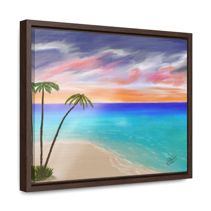 Tropical Haven - Gallery Canvas Wraps, Horizontal Frame