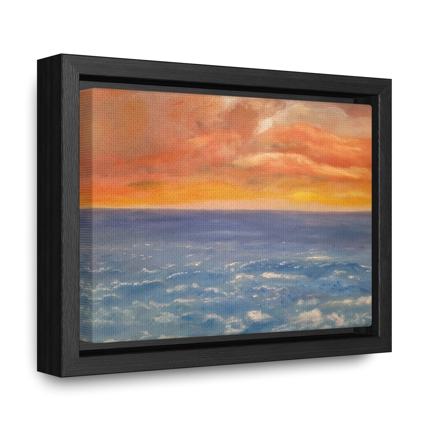 Troubled Sea - Gallery Canvas Wraps, Horizontal Frame