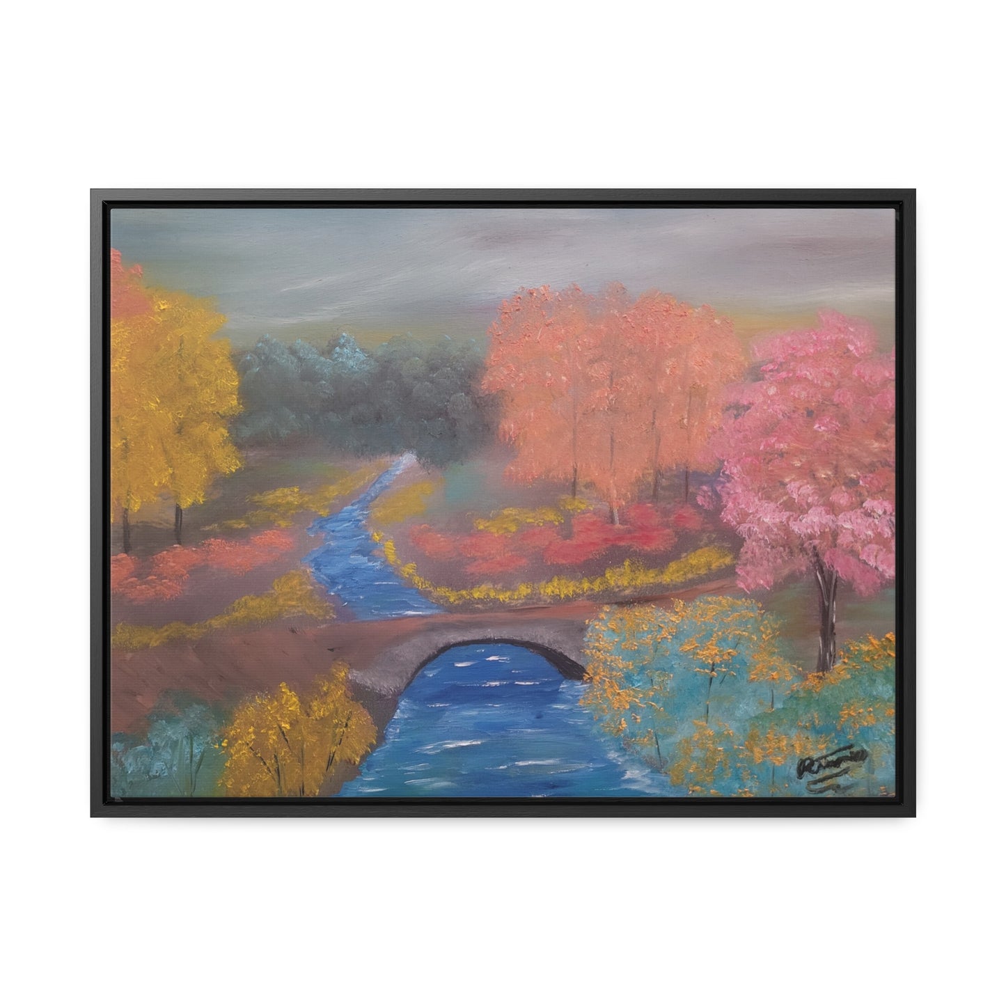 Solitude Path - Gallery Canvas Wraps, Horizontal Frame