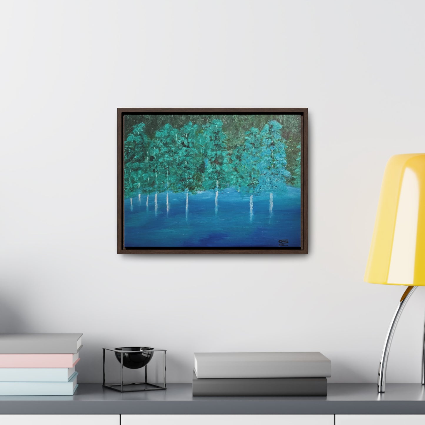 Emerald Cove  - Gallery Canvas Wraps, Horizontal Frame