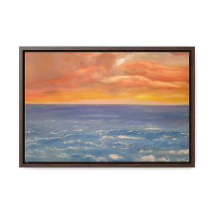 Troubled Sea - Gallery Canvas Wraps, Horizontal Frame