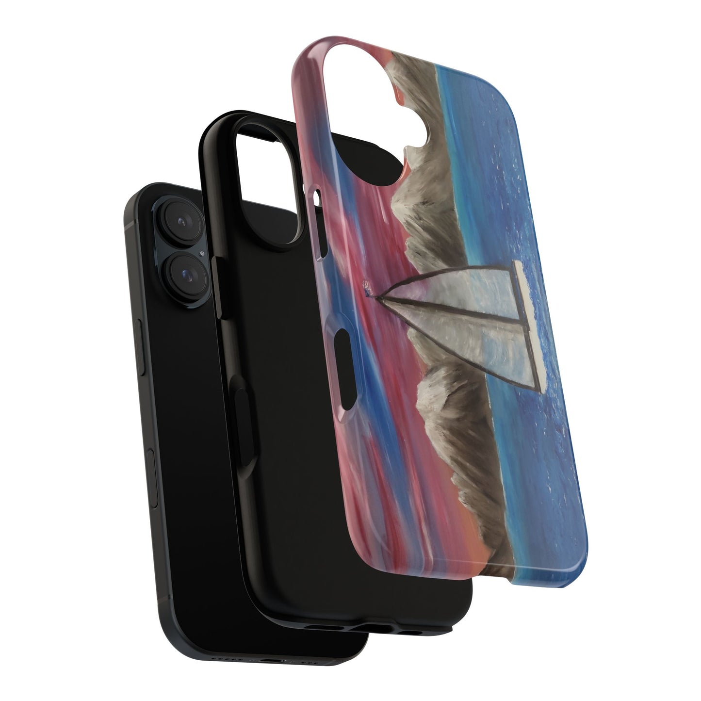 Transparent Sail Phone Case - Tough and Stylish Protection