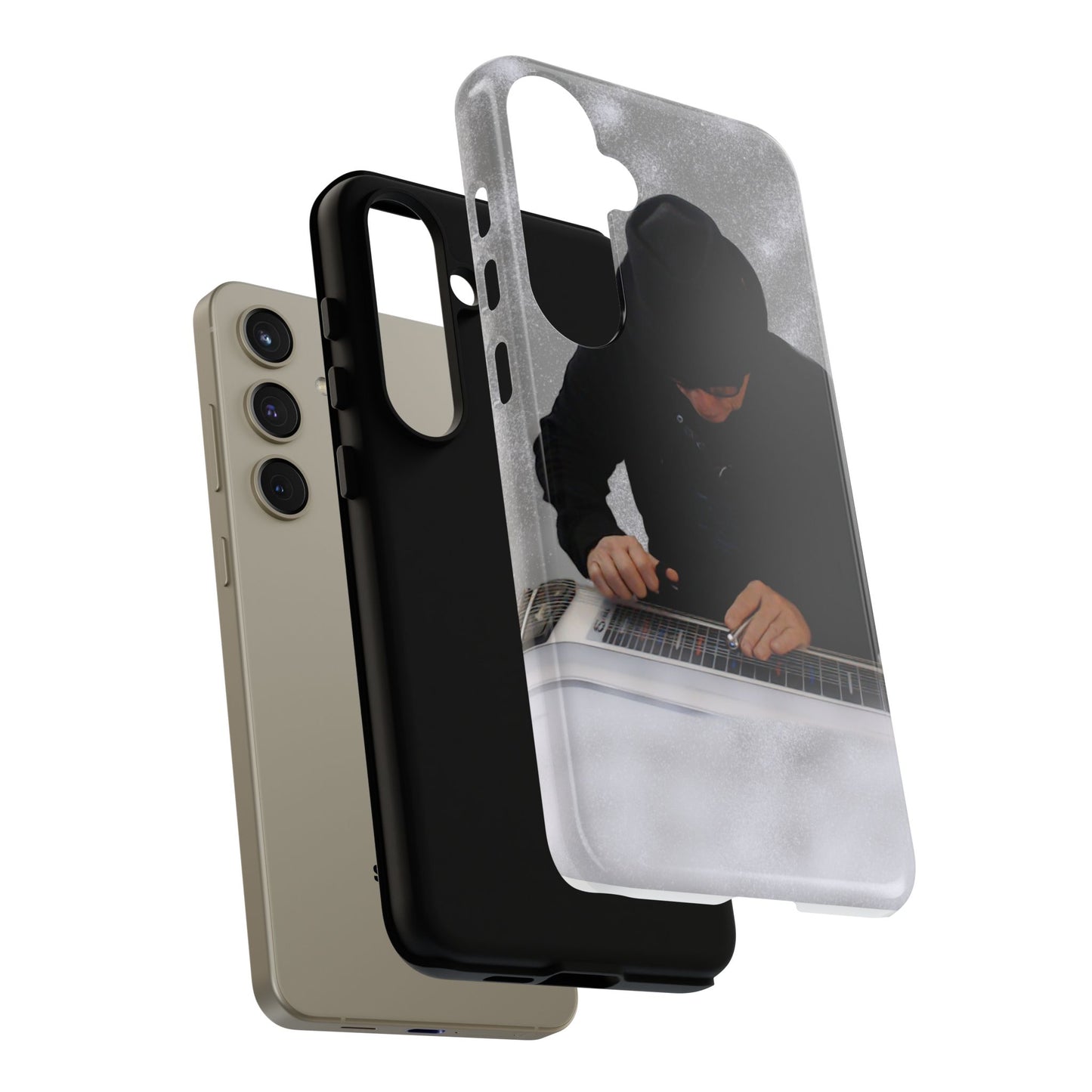 Pedal Steel Guitar Player Phone Case - Tough and Stylish Protection