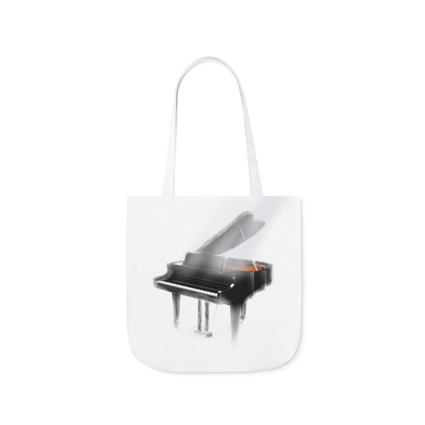 Canvas Tote Bag, Piano