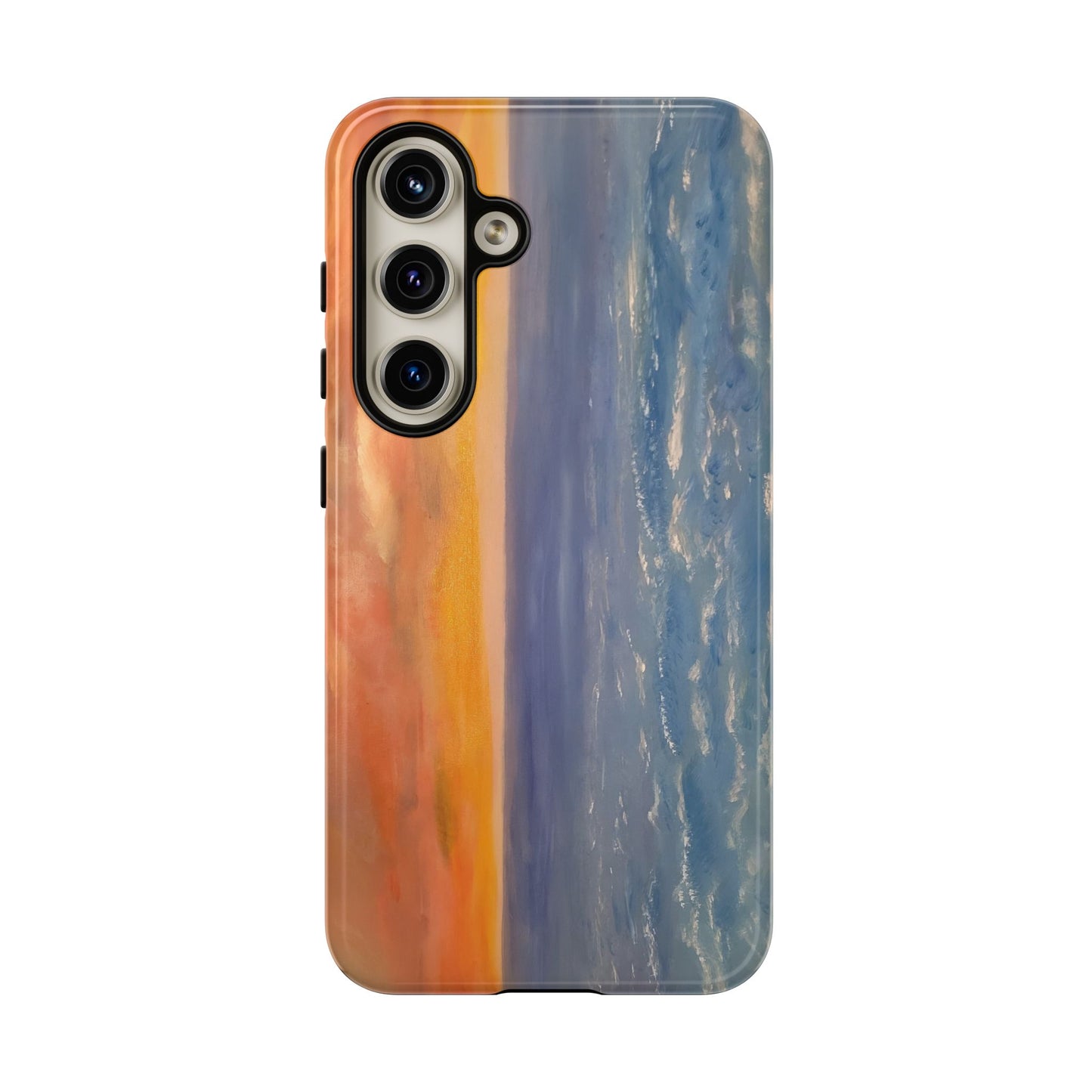 Artistic Ocean Sunset Phone Case - Tough and Stylish Protection