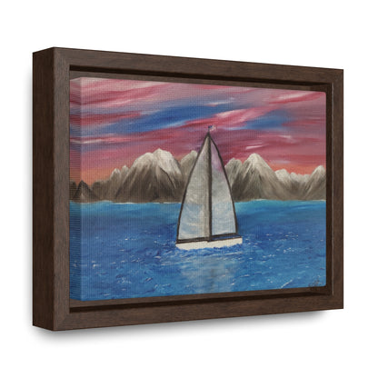 Transparent Sail - Gallery Canvas Wraps, Horizontal Frame