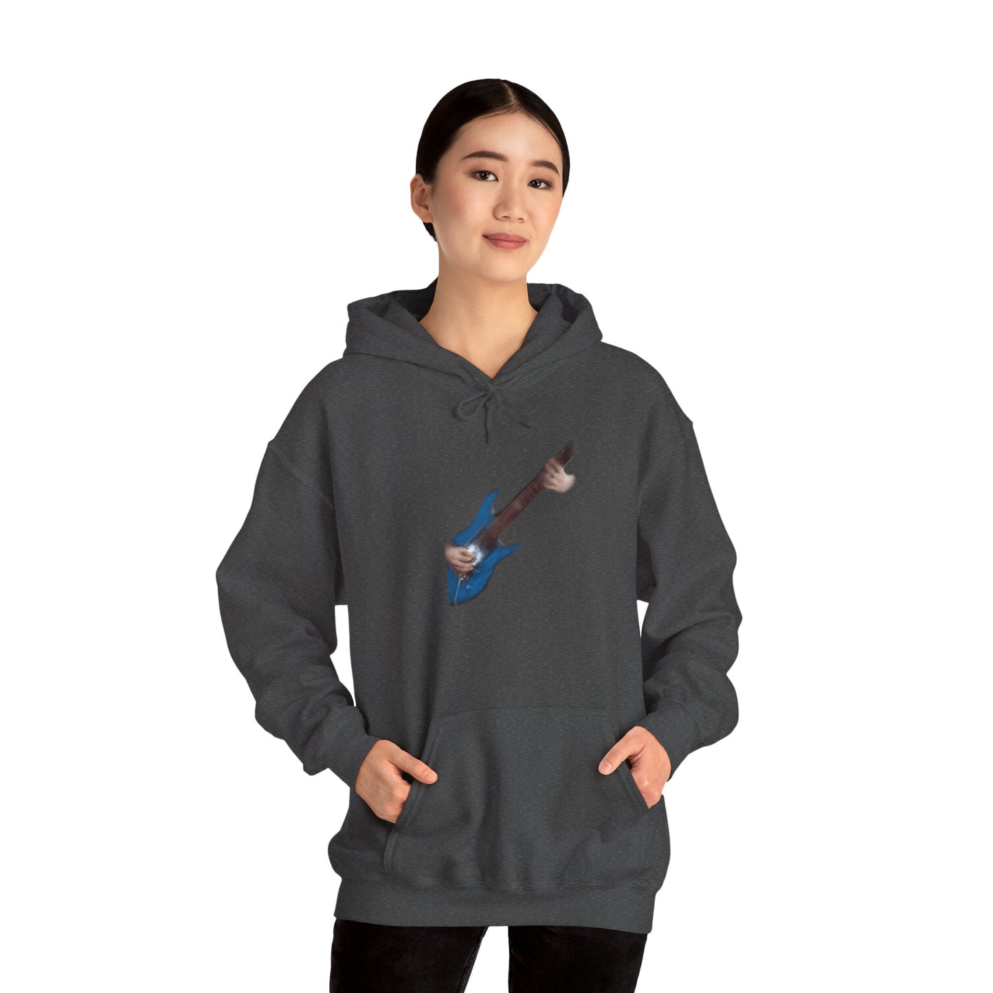 Unisex Heavy Blend™ Hooded Sweatshirt Guitar