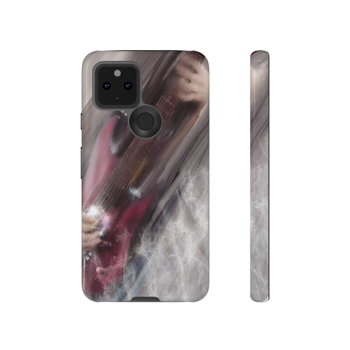 Red Guitar Phone Case - Tough and Stylish Protection