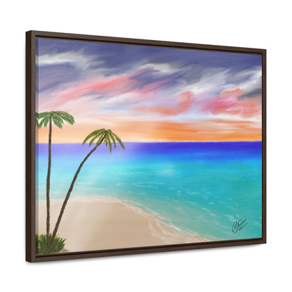 Tropical Haven - Gallery Canvas Wraps, Horizontal Frame