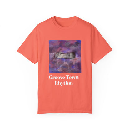 Groove Town Rhythm T-Shirt - Unisex Garment-Dyed