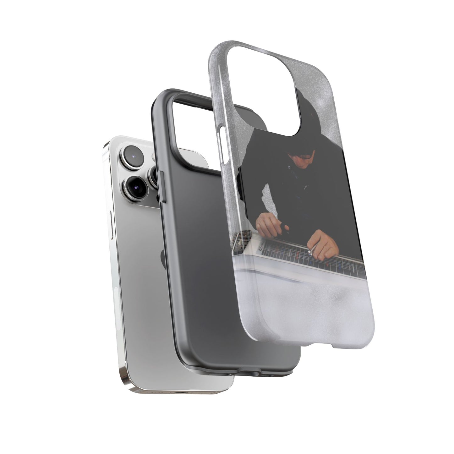 Pedal Steel Guitar Player Phone Case - Tough and Stylish Protection