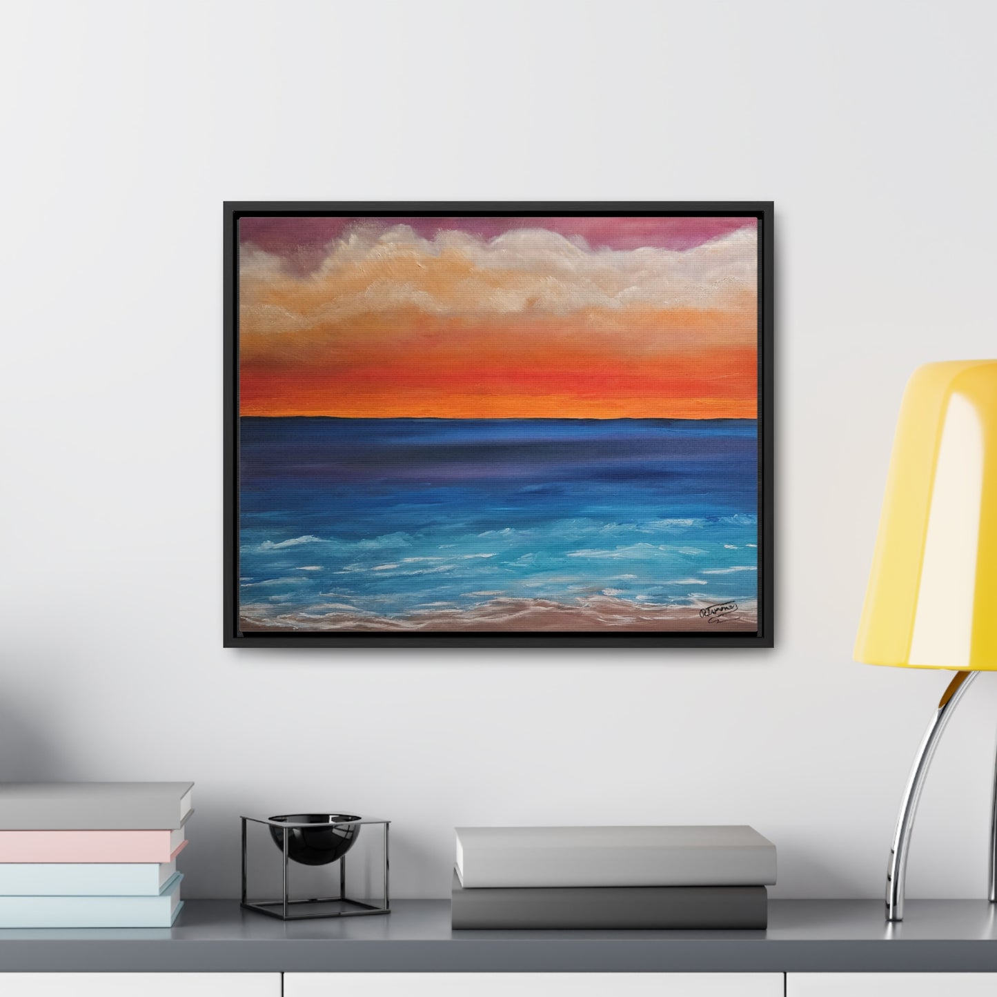 Coastal Paradise Canvas Wraps Seascape Artwork