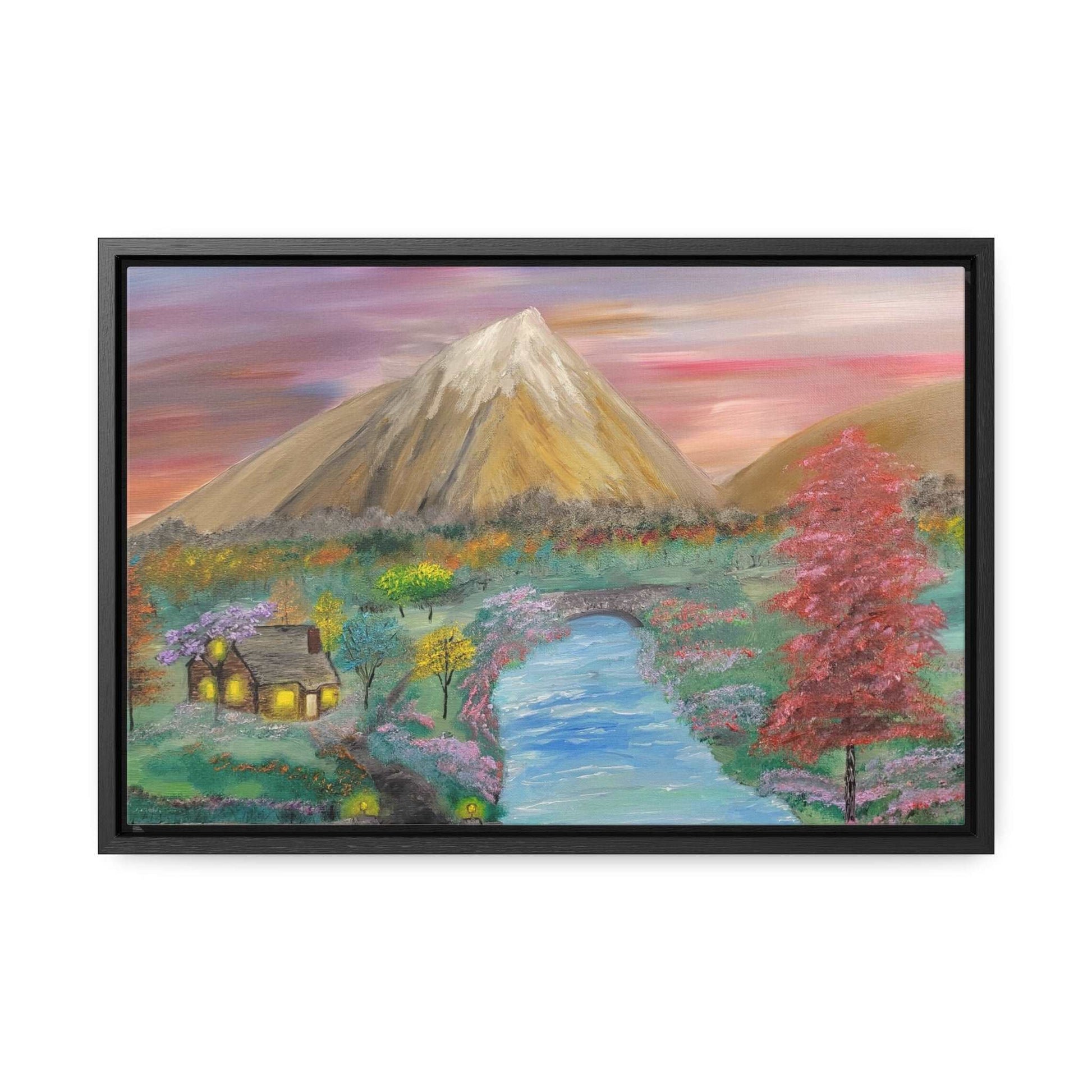 Cabin Getaway - Gallery Canvas Wraps, Horizontal Frame