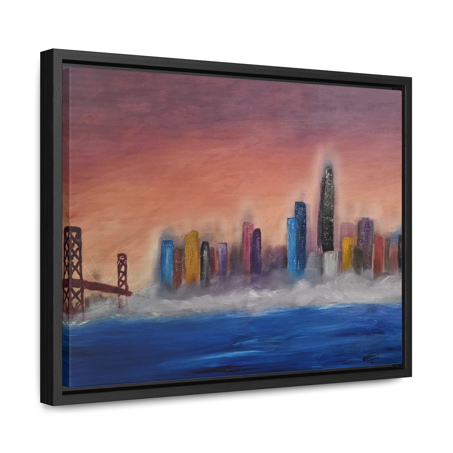 San Francisco Bay - Gallery Canvas Wraps, Horizontal Frame