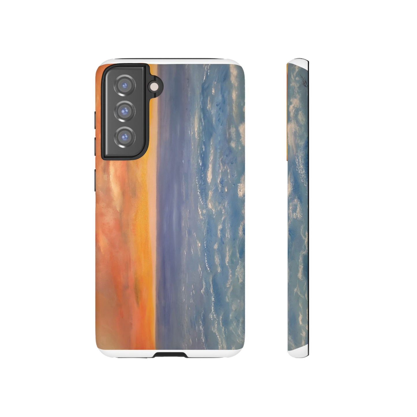 Artistic Ocean Sunset Phone Case - Tough and Stylish Protection