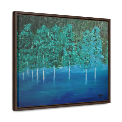 Emerald Cove  - Gallery Canvas Wraps, Horizontal Frame