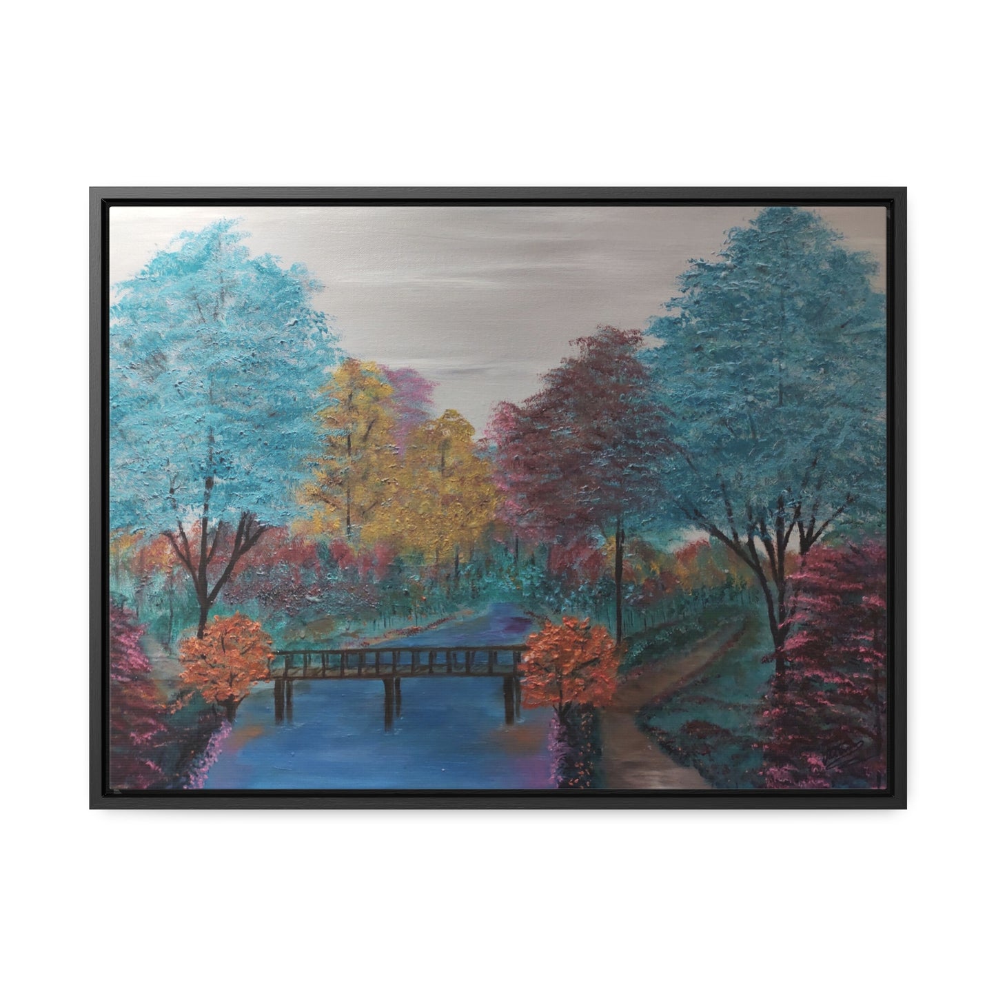 The Bridge - Gallery Canvas Wraps, Horizontal Frame