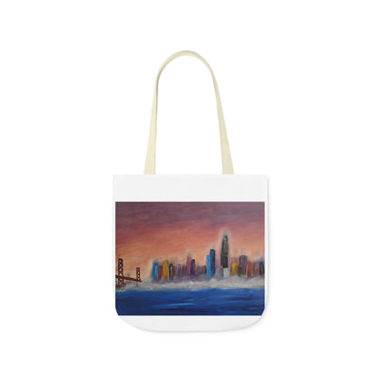 Canvas Tote Bag, San Francisco Bay Art