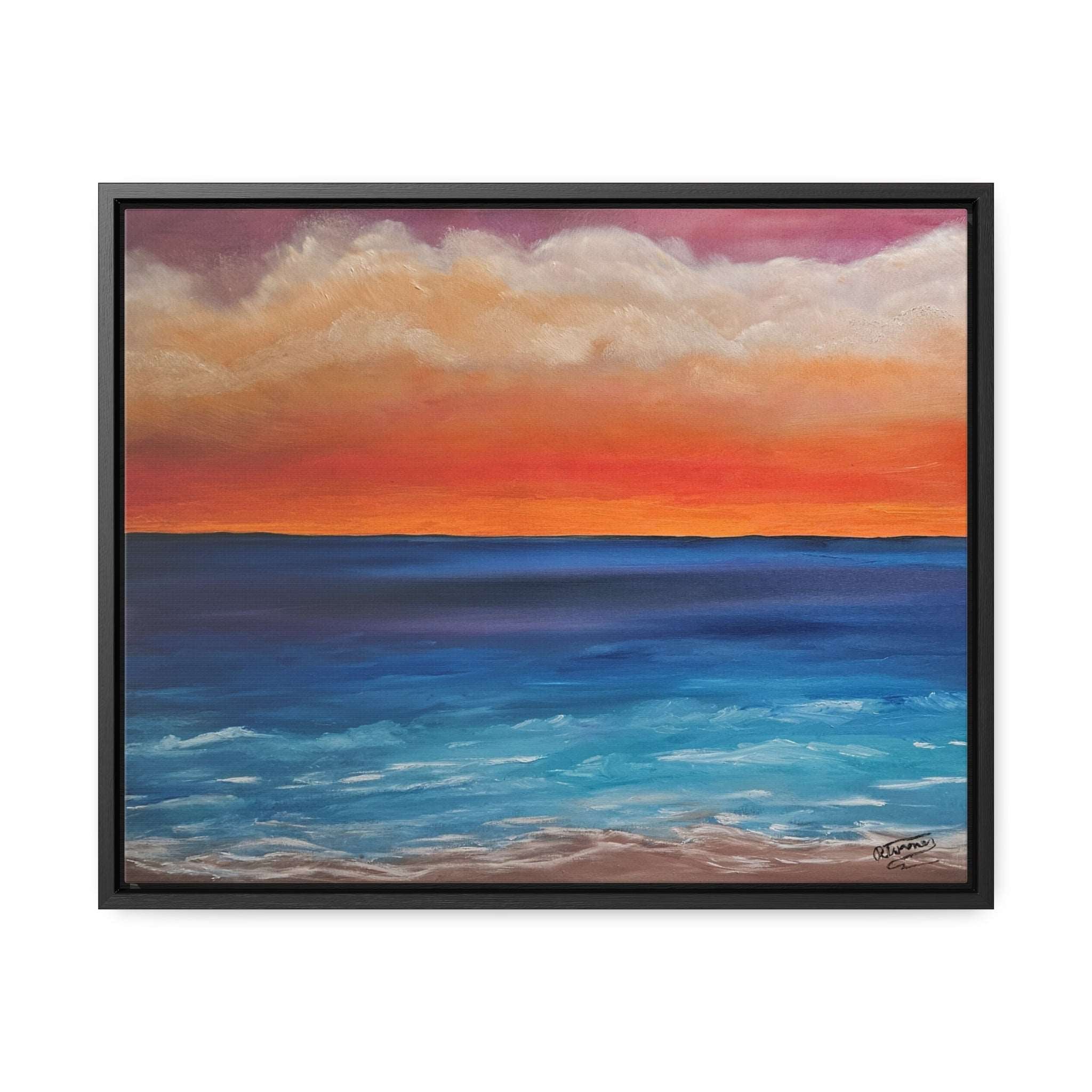 Coastal Paradise Canvas Wraps Seascape Artwork