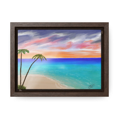 Tropical Haven - Gallery Canvas Wraps, Horizontal Frame