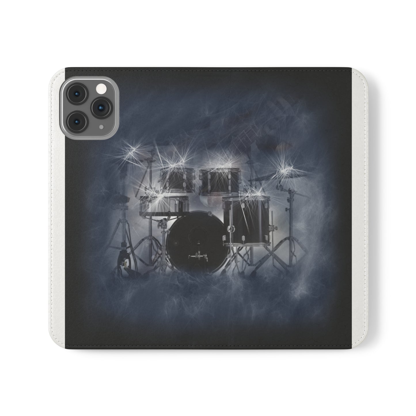 Phone Flip Cases Drums Art