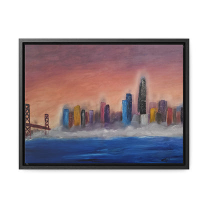 San Francisco Bay - Gallery Canvas Wraps, Horizontal Frame