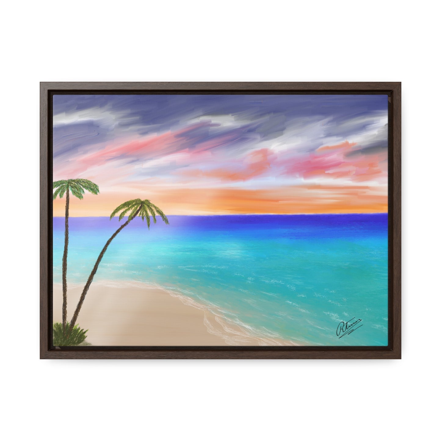 Tropical Haven - Gallery Canvas Wraps, Horizontal Frame