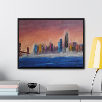 San Francisco Bay - Gallery Canvas Wraps, Horizontal Frame