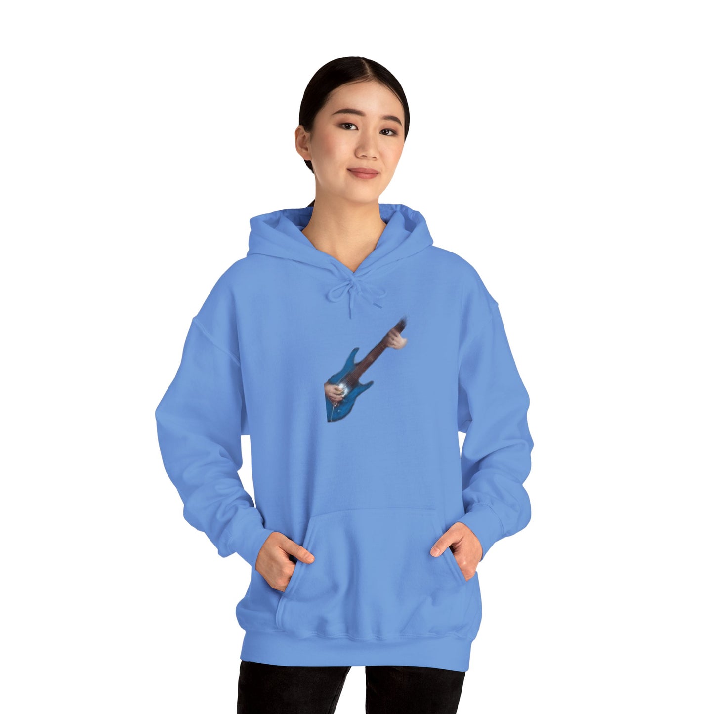 Unisex Heavy Blend™ Hooded Sweatshirt Guitar