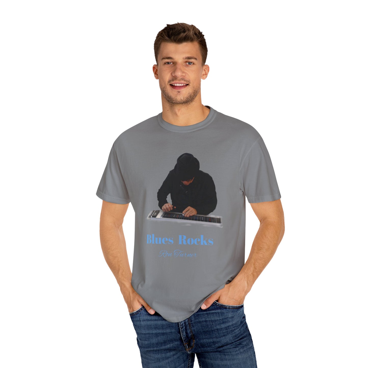 T Shirt Blues Rocks - Ron Turner