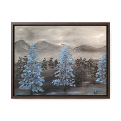 Valley Of Trees - Gallery Canvas Wraps, Horizontal Frame