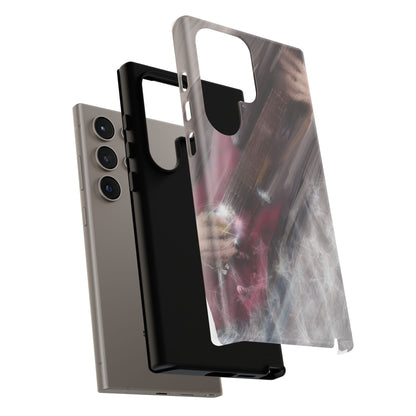 Red Guitar Phone Case - Tough and Stylish Protection