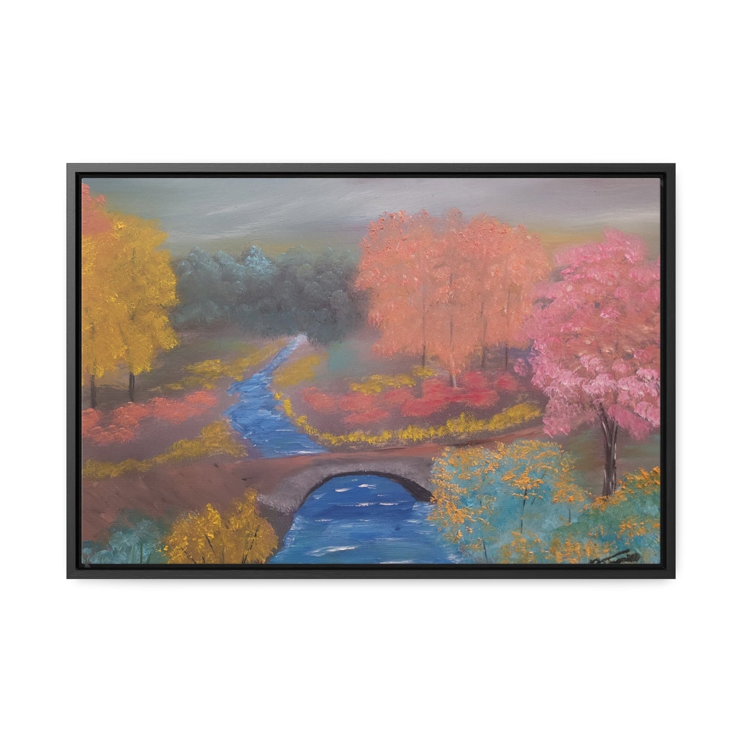 Solitude Path - Gallery Canvas Wraps, Horizontal Frame