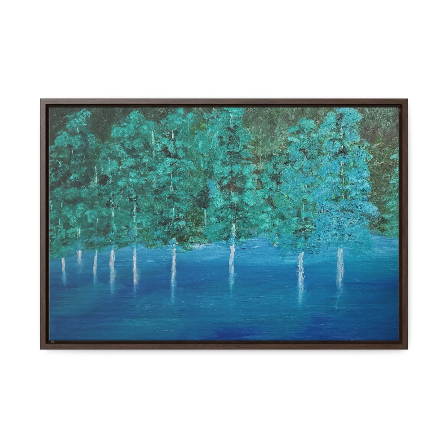 Emerald Cove  - Gallery Canvas Wraps, Horizontal Frame