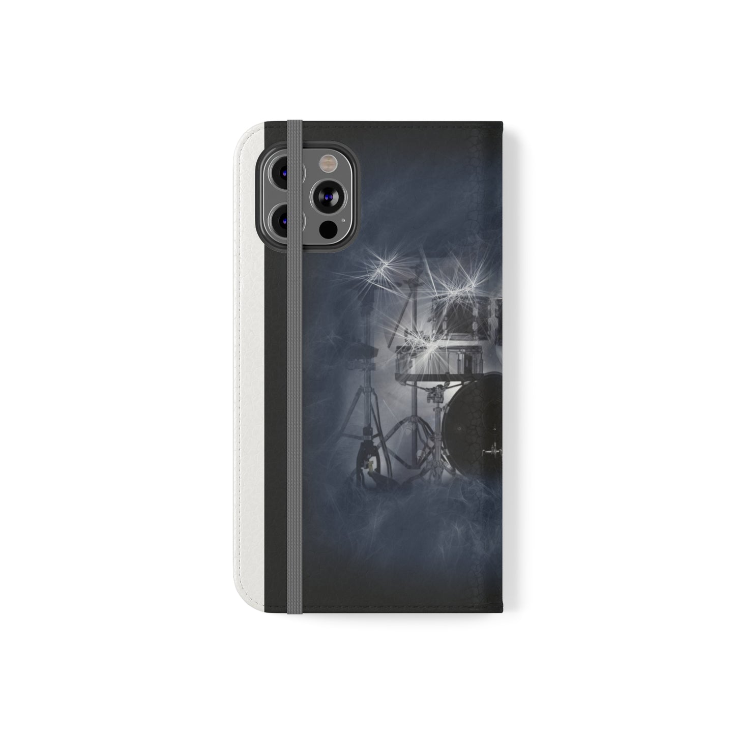 Phone Flip Cases Drums Art