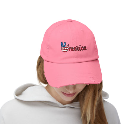 Distressed Cap America