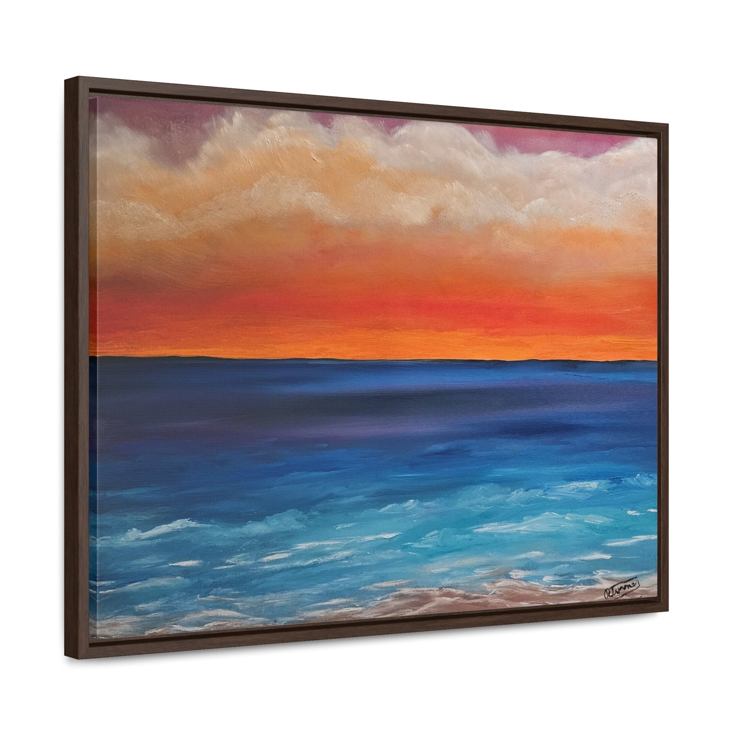 Coastal Paradise Canvas Wraps Seascape Artwork